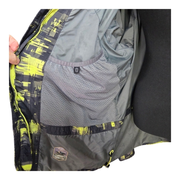 Columbia Men's Black and Yellow Performance Jacket Size L - Picture 3 of 9